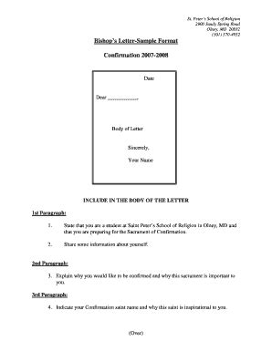 confirmation letter format templates fillable printable samples