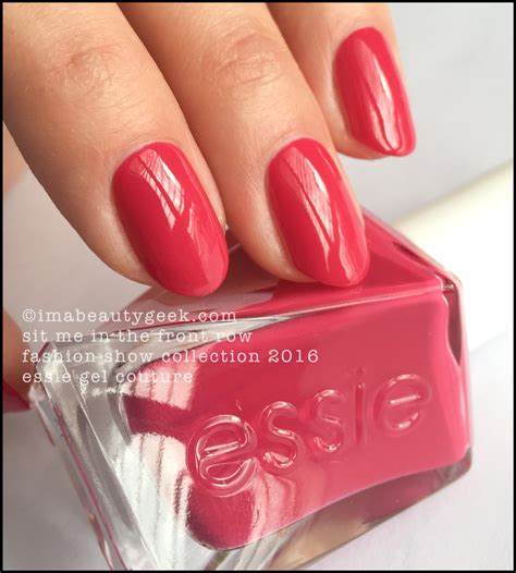 essie gel couture launch collection   swatches review beautygeeks