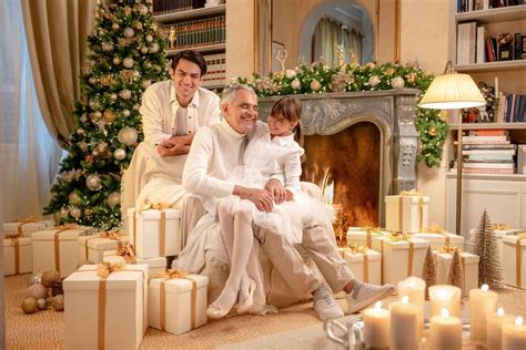 Andrea Bocelli To Release Christmas Album With Son And Daughter