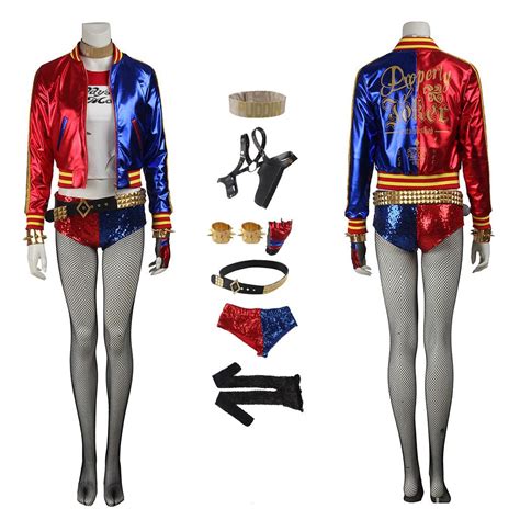 harley quinn costume suicide squad cosplay for halloween from realsis