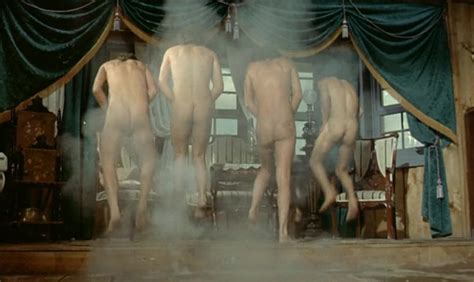 Cfnm Brigitte Makes Four Naked Men Dance At