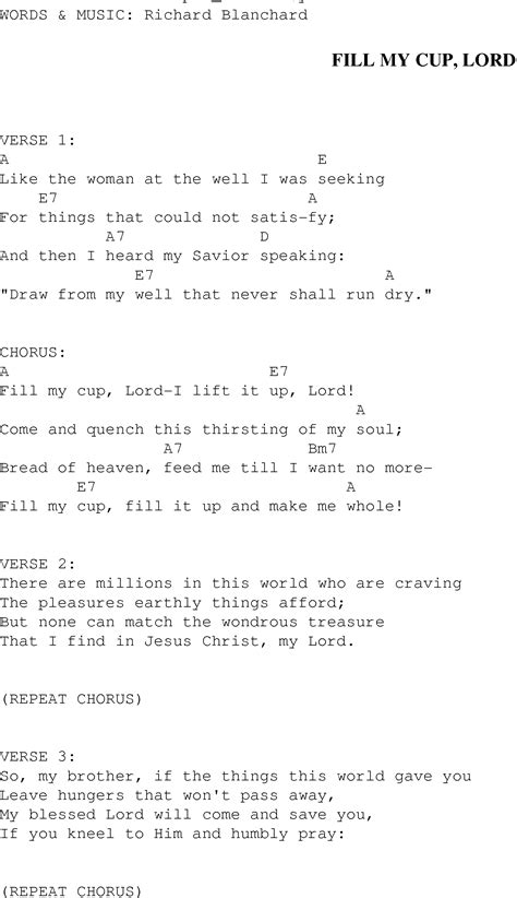 printable lyrics  christian songs  printable