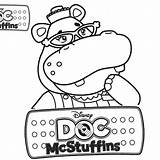 Mcstuffins Hallie Hippo Nilpferd Malvorlagen Printables Hier Letzte sketch template