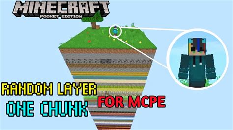 random layer  chunk map  minecraft pocket edition  map  mcpe  youtube