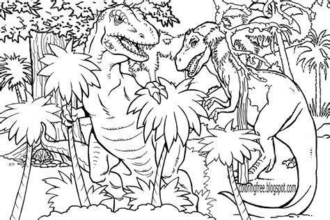 real dinosaur coloring pages