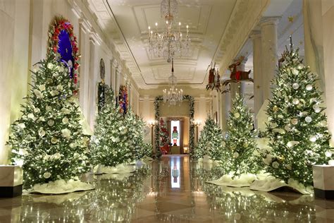 lady jill biden unveils  white house holiday decor
