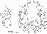 Embroidery Patterns Transfers Hand Transfer Flickr Designs Walker 1851 sketch template