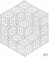 Geometrico Disegno sketch template