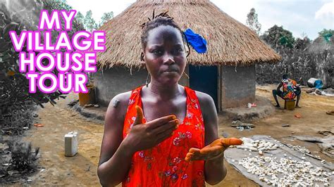 African Village Girls Life Inside My House Tour [african Village