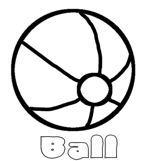 beach ball coloring pages clipartsco