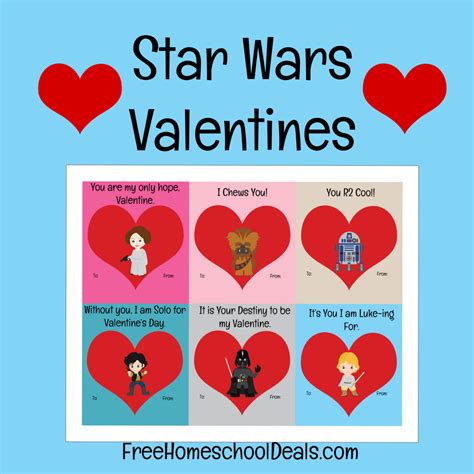 star wars printable valentines kids activities saving money