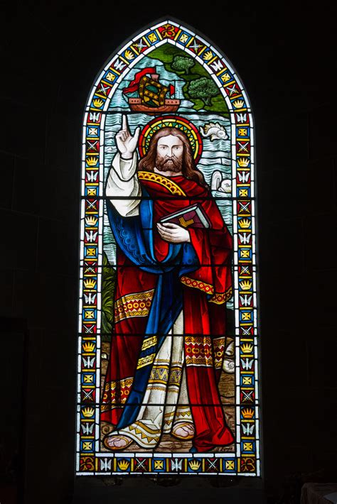 filegrouville church stained glass window jpg