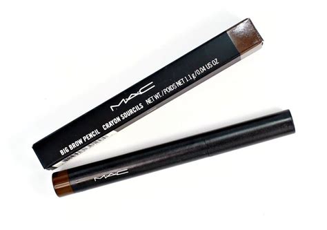 Mac Spiked Big Brow Pencil Swatches Review