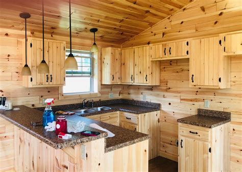 Knotty Pine Cabinets Wall And Hardware Symbols And Content