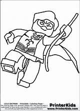 Nightwing Lego sketch template