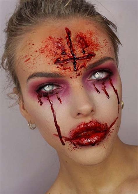 51 creepy and cool halloween makeup ideas to try in 2020 glowsly