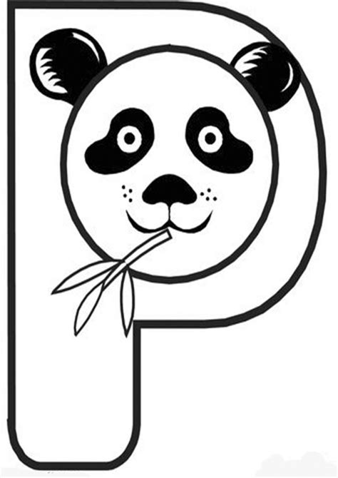 panda printable