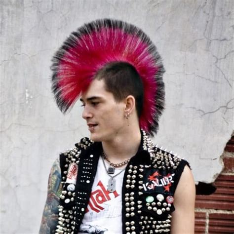 Punk Rock Mohawk Haircut – Blenderbelic