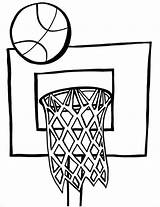 Coloring Printable Basketball Pages Print Court Preschool Template Printables Color Colouring Clipart Sheets Pdf Awesome Coolest Kids Logo Communion First sketch template
