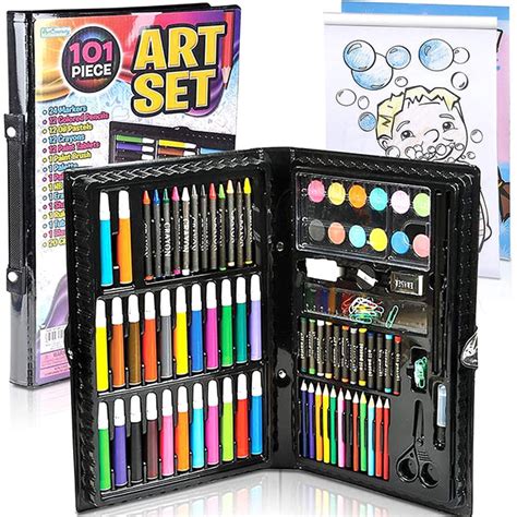 deluxe art set  kids  art creativity ideal beginner artist kit