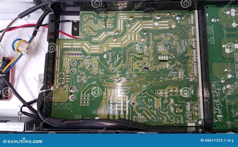 circuit board stock image image  removed ready frying