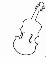 Geige Saiten Malvorlage Malvorlagen Gratis Musik sketch template