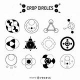 Crop Circles Vexels Collection Vectors Ai Vector sketch template