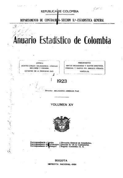 colombia yearbook