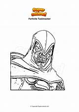 Taskmaster Ausmalbild Supercolored sketch template