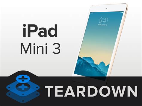 ifixit teardown apple ipad mini  im repair check notebookcheckcom news