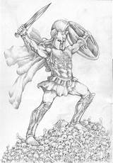 Ares Greek God War Ancient Drawing Powerful Gods Drawings Deviantart Mythology Tattoo Mygodpictures 2006 Choose Board Forum Paintingvalley Spartan sketch template