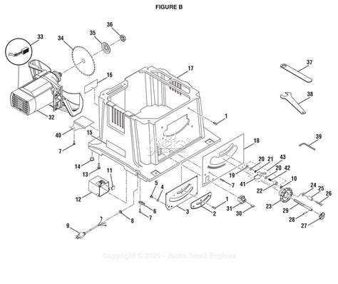 Ryobi Bts10s Parts Diagram For Figure B