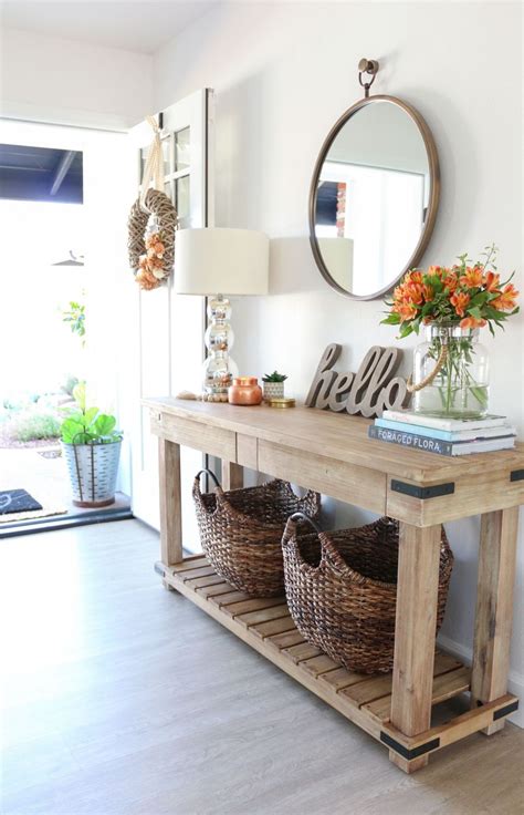 entryway table designs  ideas  wholesome homes