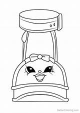 Wedge Wilma Coloring Pages Shopkins Kids Printable sketch template
