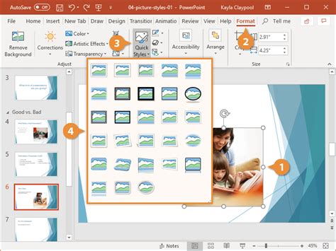 powerpoint picture format painter customguide