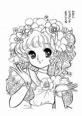 Coloring Pages Manga Anime Book Adult Nightcore Cute Cartoon Template Zen Kisekae Visit Choose Board sketch template