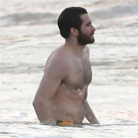 jake gyllenhaal surfing in st barts december 2016 popsugar celebrity