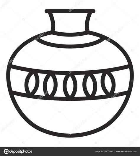 clay water pot coloring pages sketch coloring page