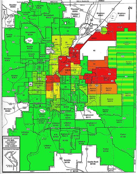 Denver Colorado Zip Code Map – Get Map Update