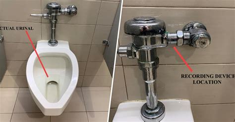 New Jersey Man Found Camera Taped To Urinal At His Companys Office