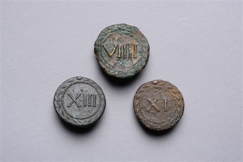 Rare Ancient Roman Spintria Sex Token Coins 30 Ad