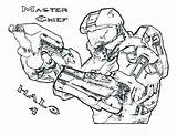 Halo Pages Coloring Getcolorings sketch template