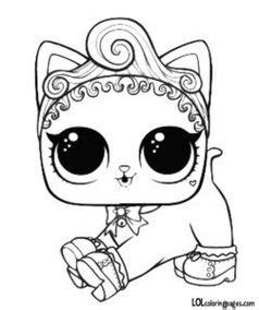 pretty design kitty cat coloring pages royal page lol surprise doll lol