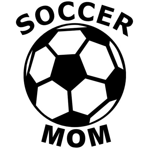 soccer mom sticker