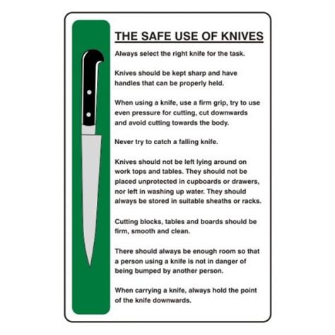 safe   knives safety signs uk