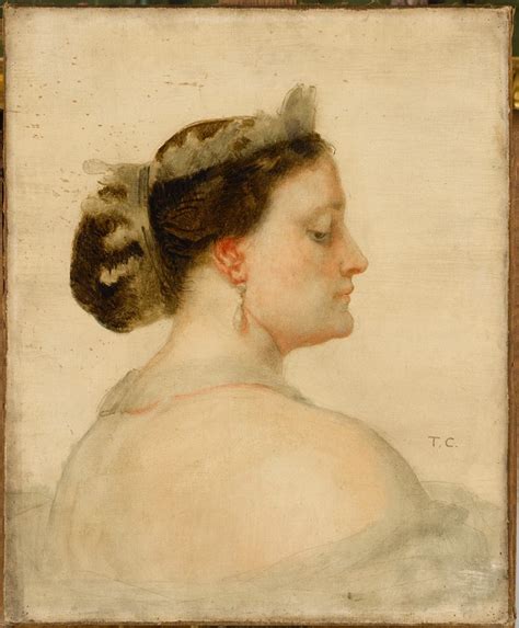 Portrait Of Mathilde Bonaparte 1820 190 Thomas Couture En