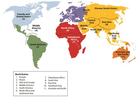 location  regions  earth introduction  world regional geography