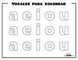 Vocales Imagui Aprender Paraimprimir Abecedario Desde Palabras sketch template