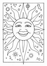 Coloring Pages Summer Sun Disney Sheets Printable Adult Adults Sunshine Print Fun Kids sketch template