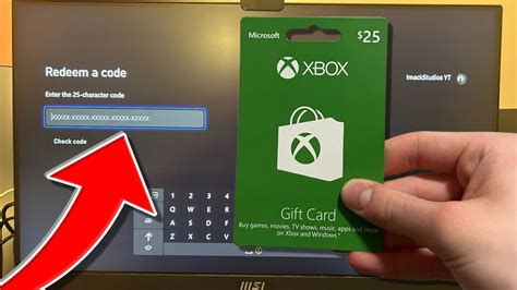 redeem xbox gift card code full guide add money  xbox youtube